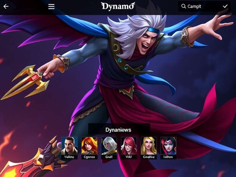 Dynamo Dota Legends Control Interface